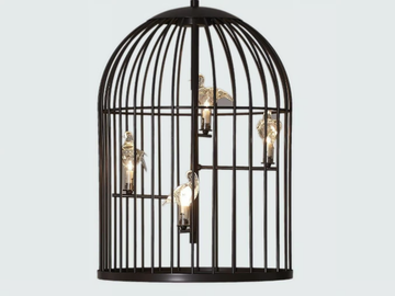 SOLE - Handmade iron outdoor pendant lamp by Samuele Mazza Outdoor - view 2